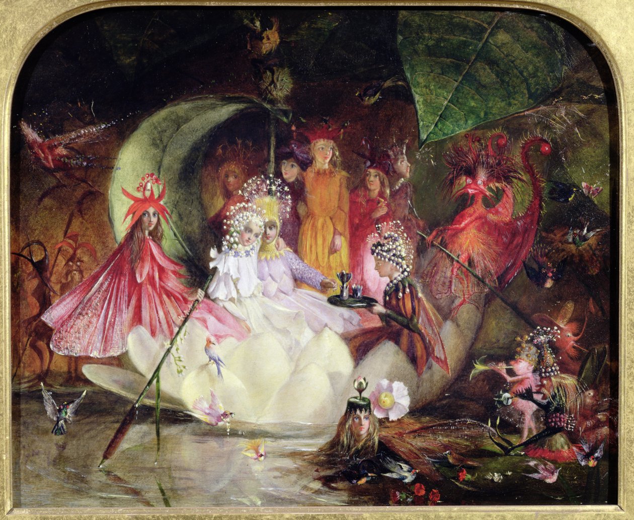A barca da fada de John Anster Fitzgerald