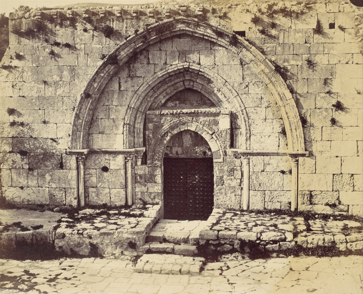Túmulo da Virgem, Jerusalém, década de 1860. de John Anthony