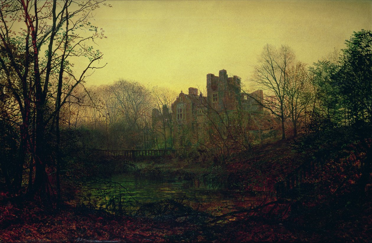 Afterglow de outubro de 1871 de John Atkinson Grimshaw