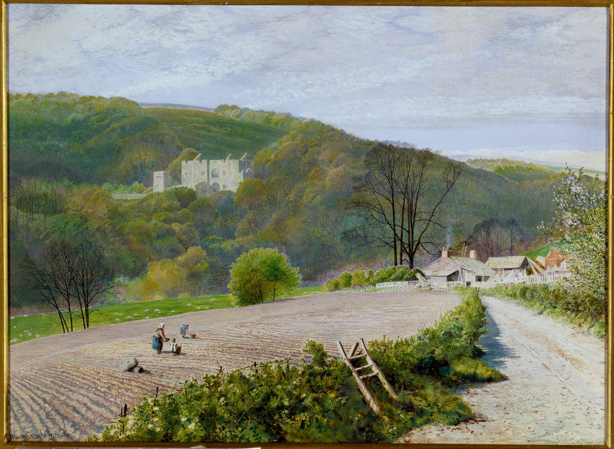Torre Barden Tower of the River Wharfe, Yorkshire de John Atkinson Grimshaw