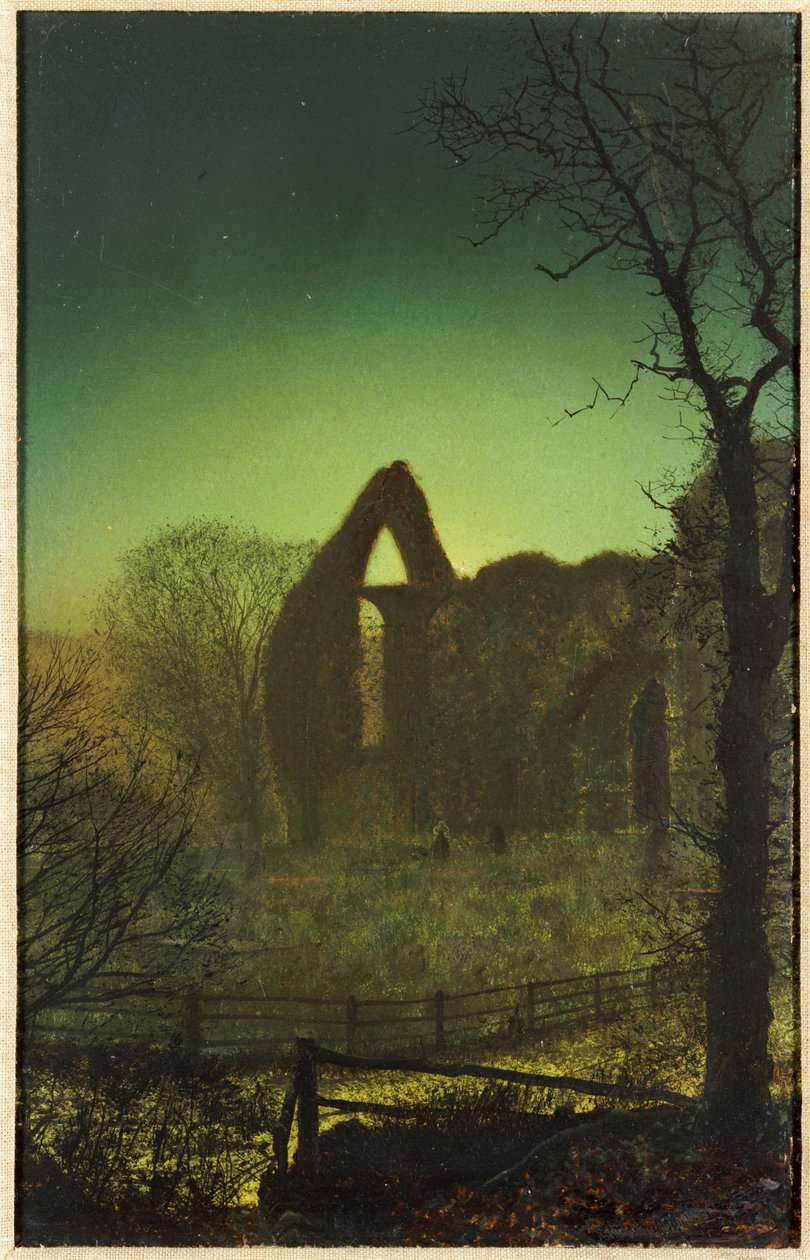 Abadia de Bolton de John Atkinson Grimshaw