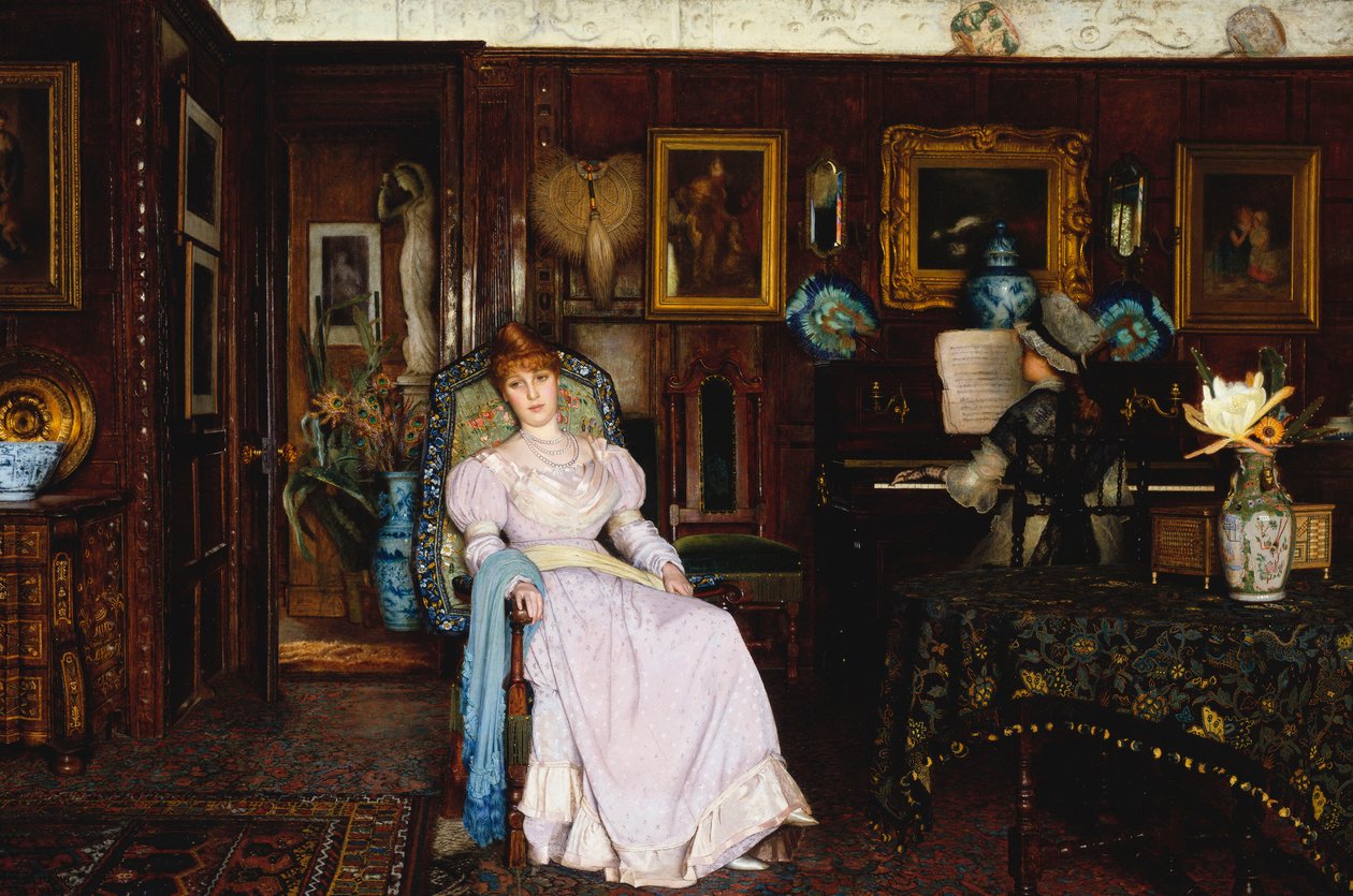 doce Lar de John Atkinson Grimshaw