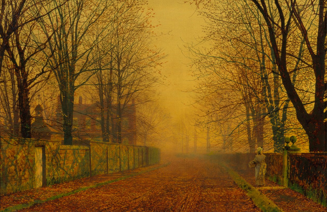 Brilho da noite de John Atkinson Grimshaw
