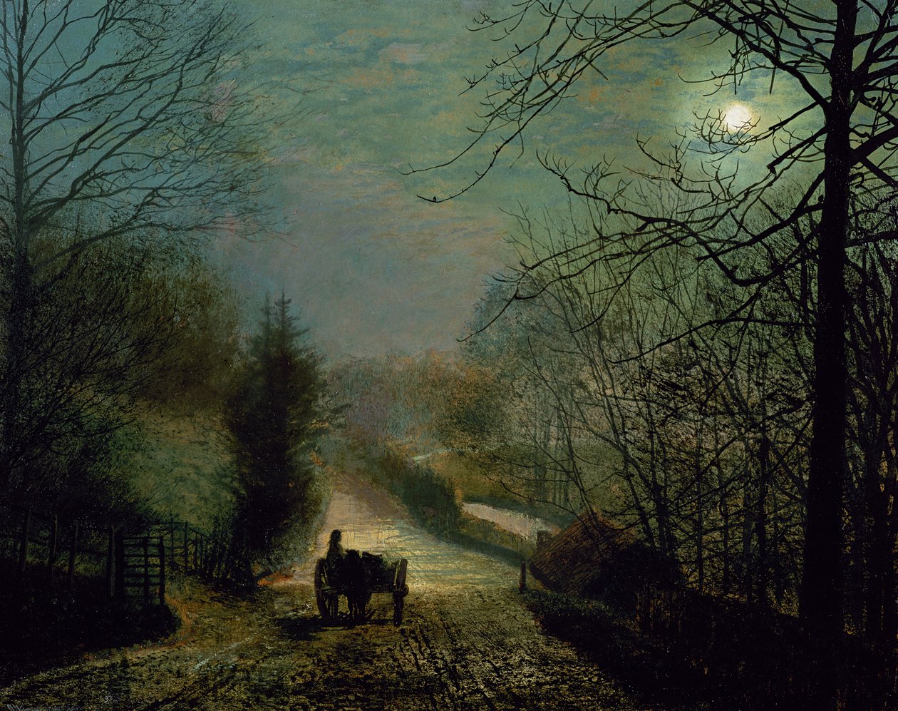 Forge Valley de John Atkinson Grimshaw