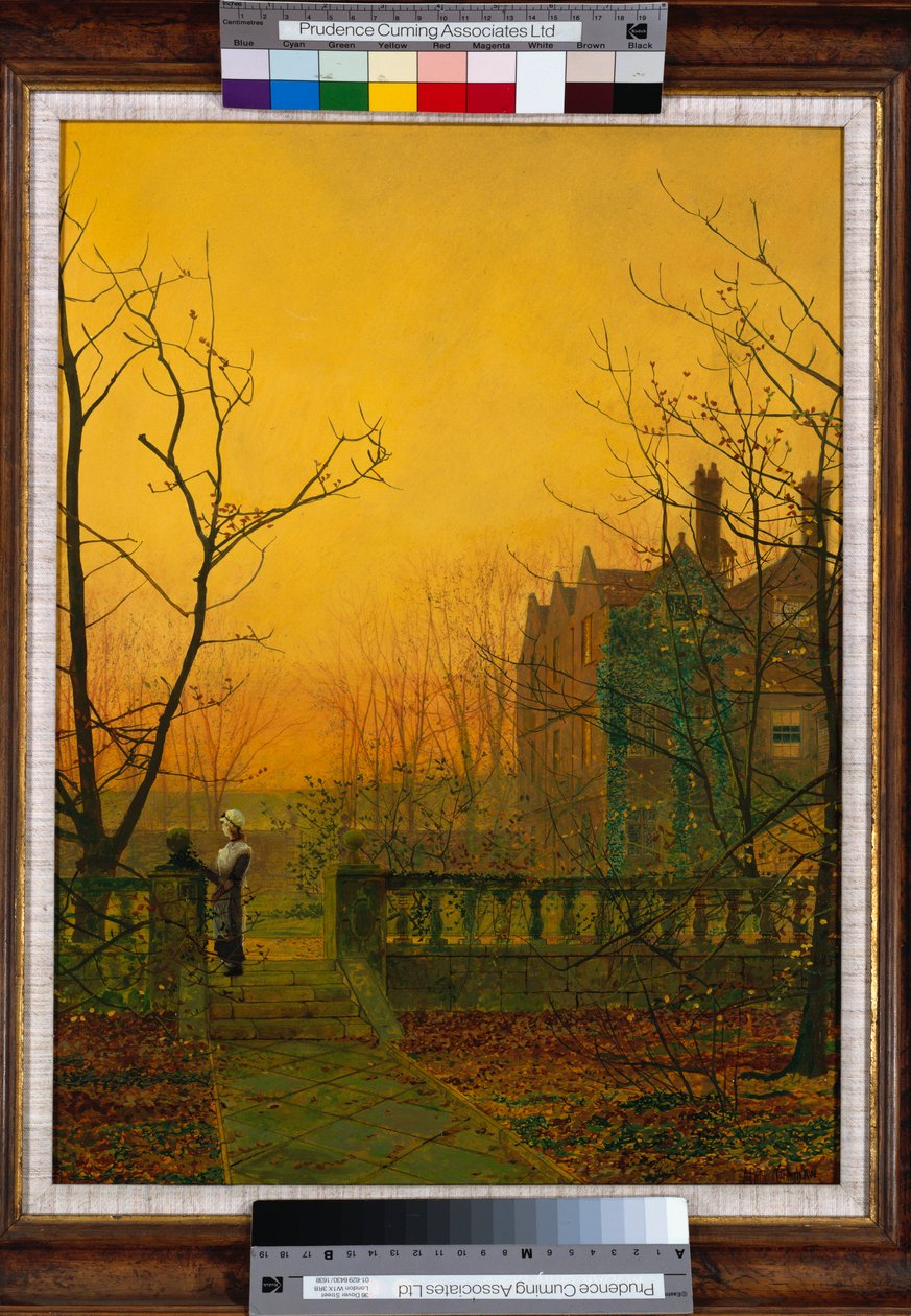 Knostrop Hall, Leeds de John Atkinson Grimshaw