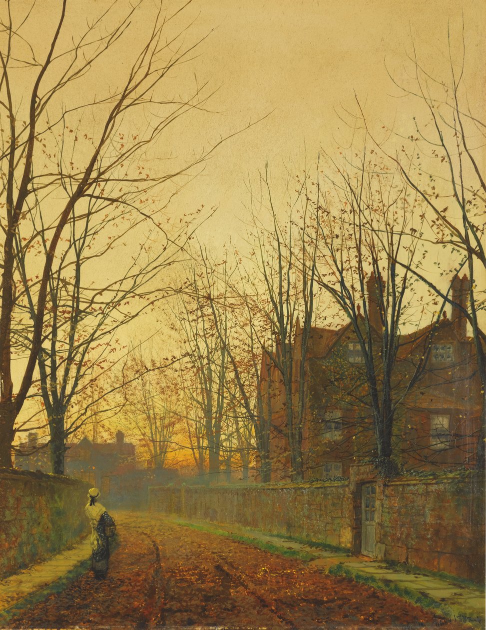Final de outubro de John Atkinson Grimshaw
