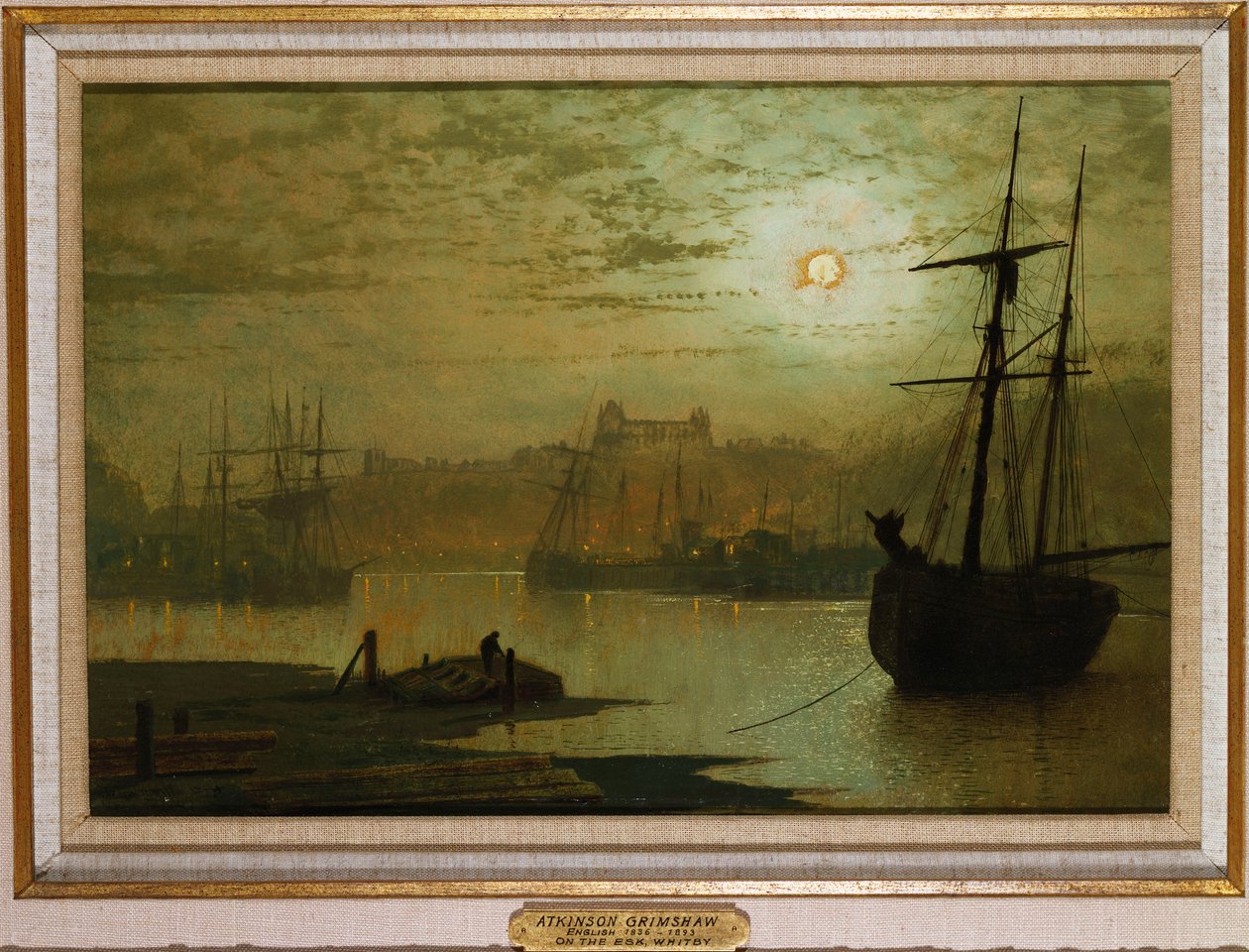 No Esk, Whitby, 1877 de John Atkinson Grimshaw