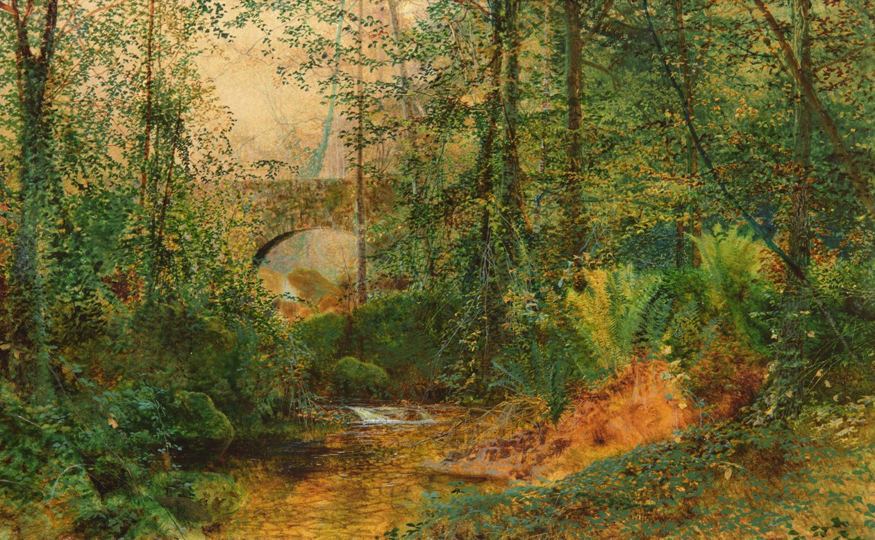Paisagem do rio de John Atkinson Grimshaw