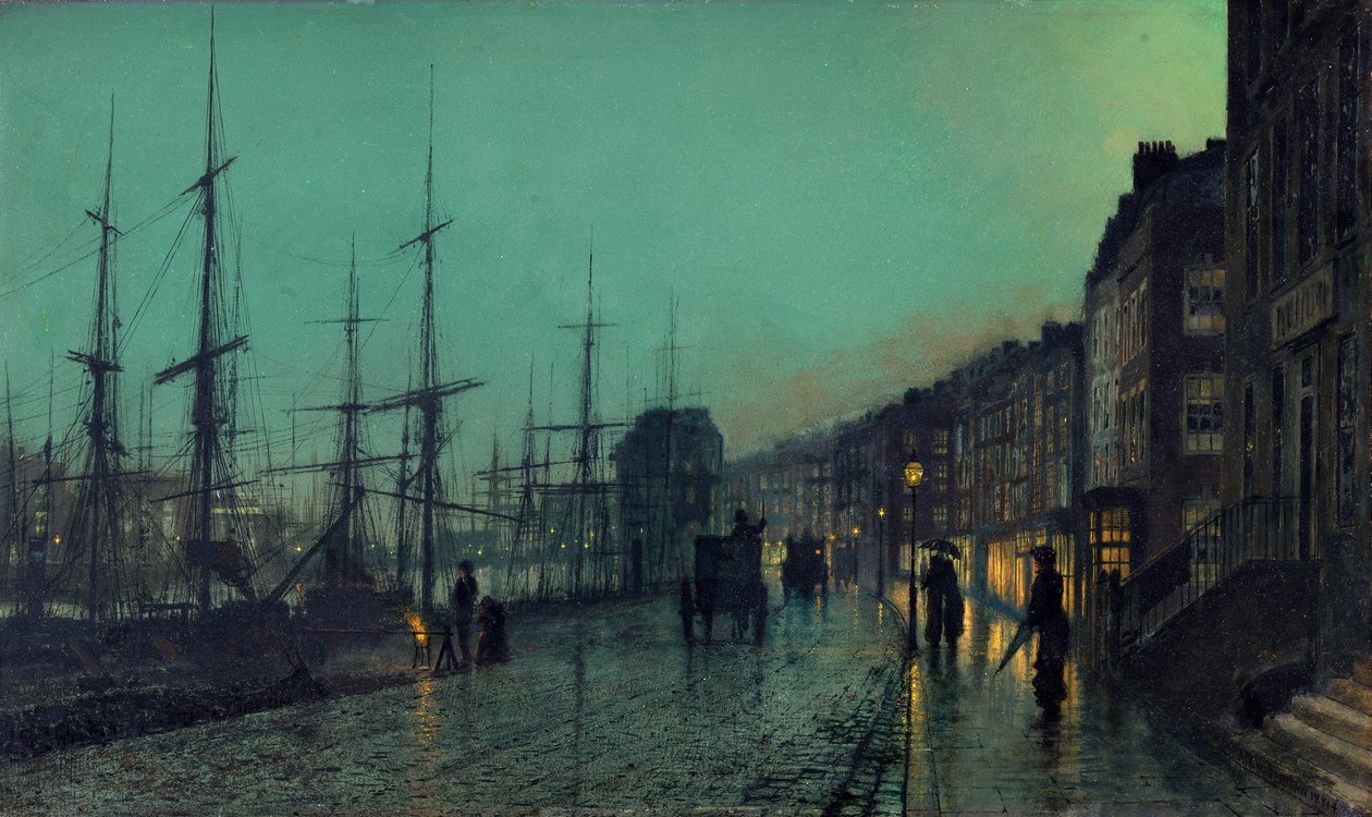 Navegação no Clyde de John Atkinson Grimshaw