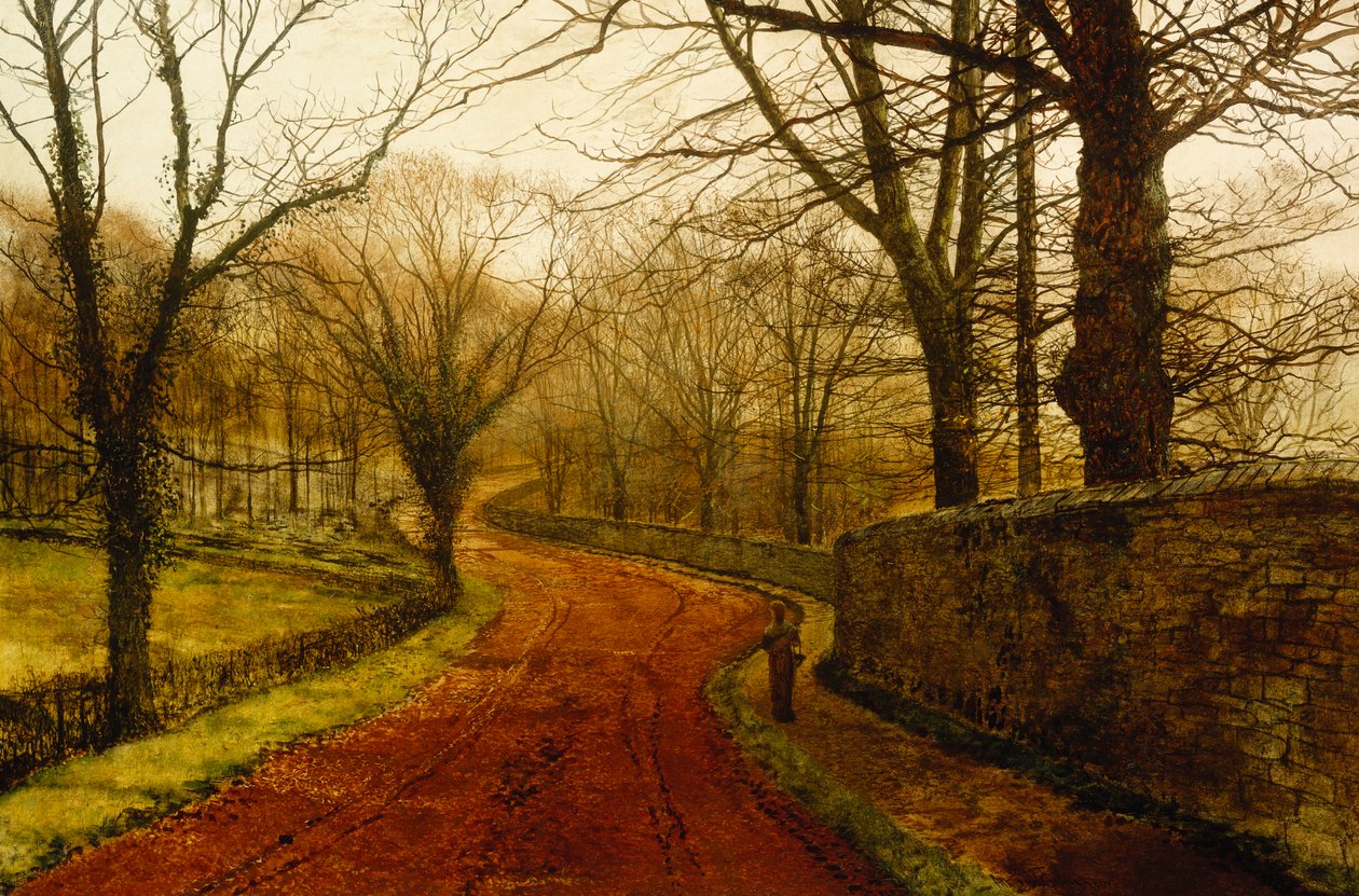 Stapleton Park, Pontefract, 1877 de John Atkinson Grimshaw