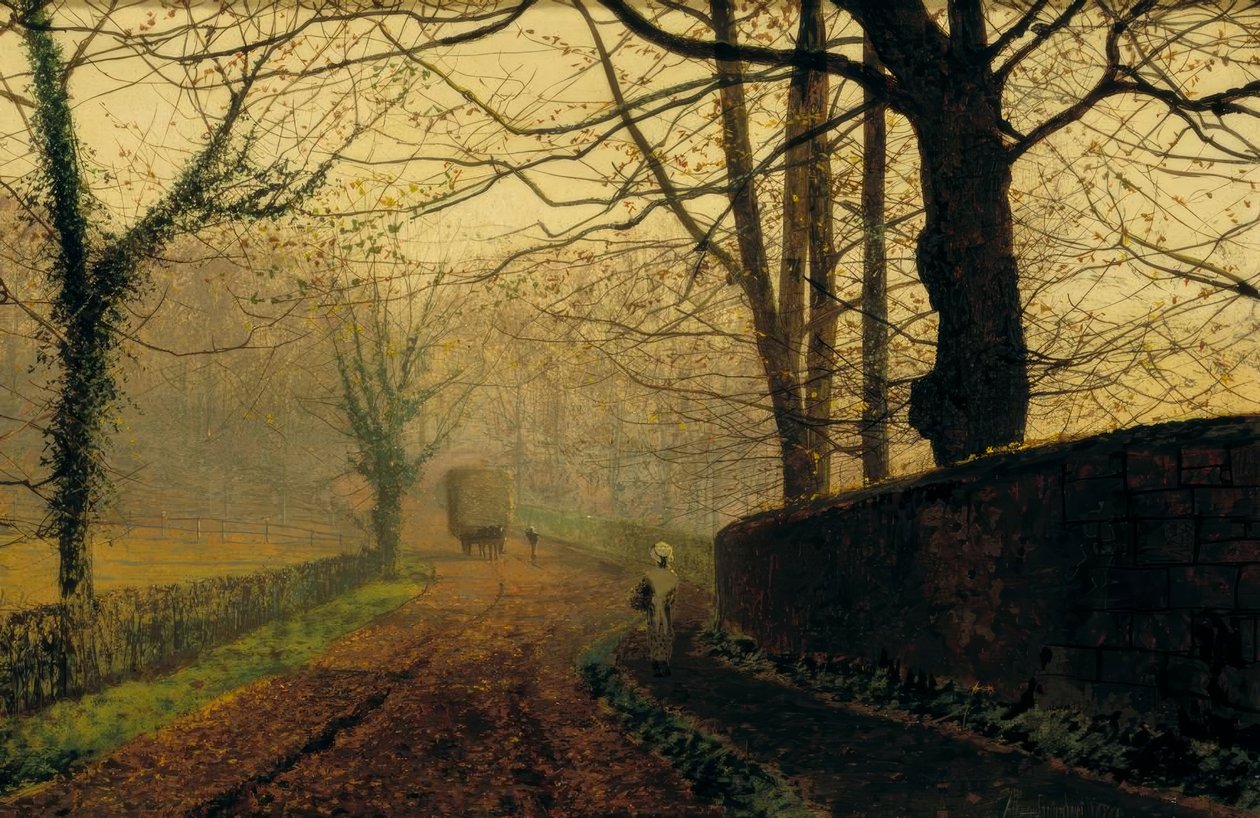 Stapleton Park, perto de Pontrefact, Leeds de John Atkinson Grimshaw
