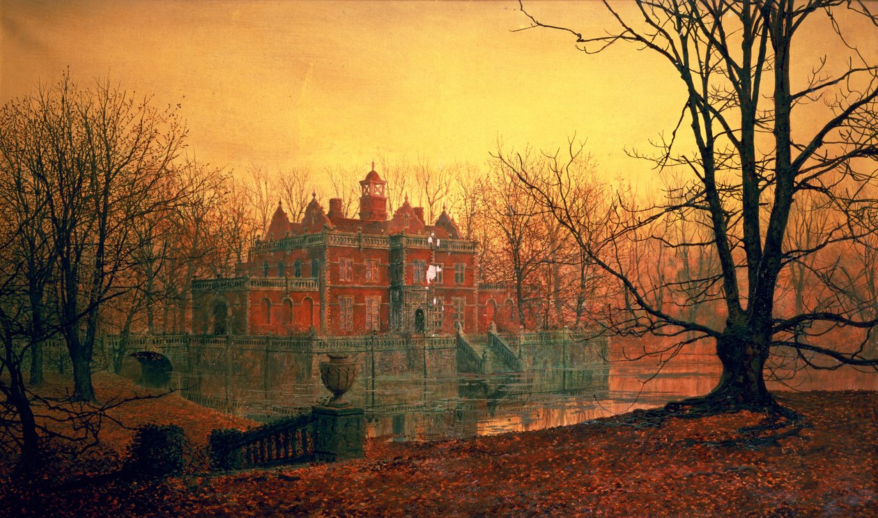 A casa assombrada de John Atkinson Grimshaw