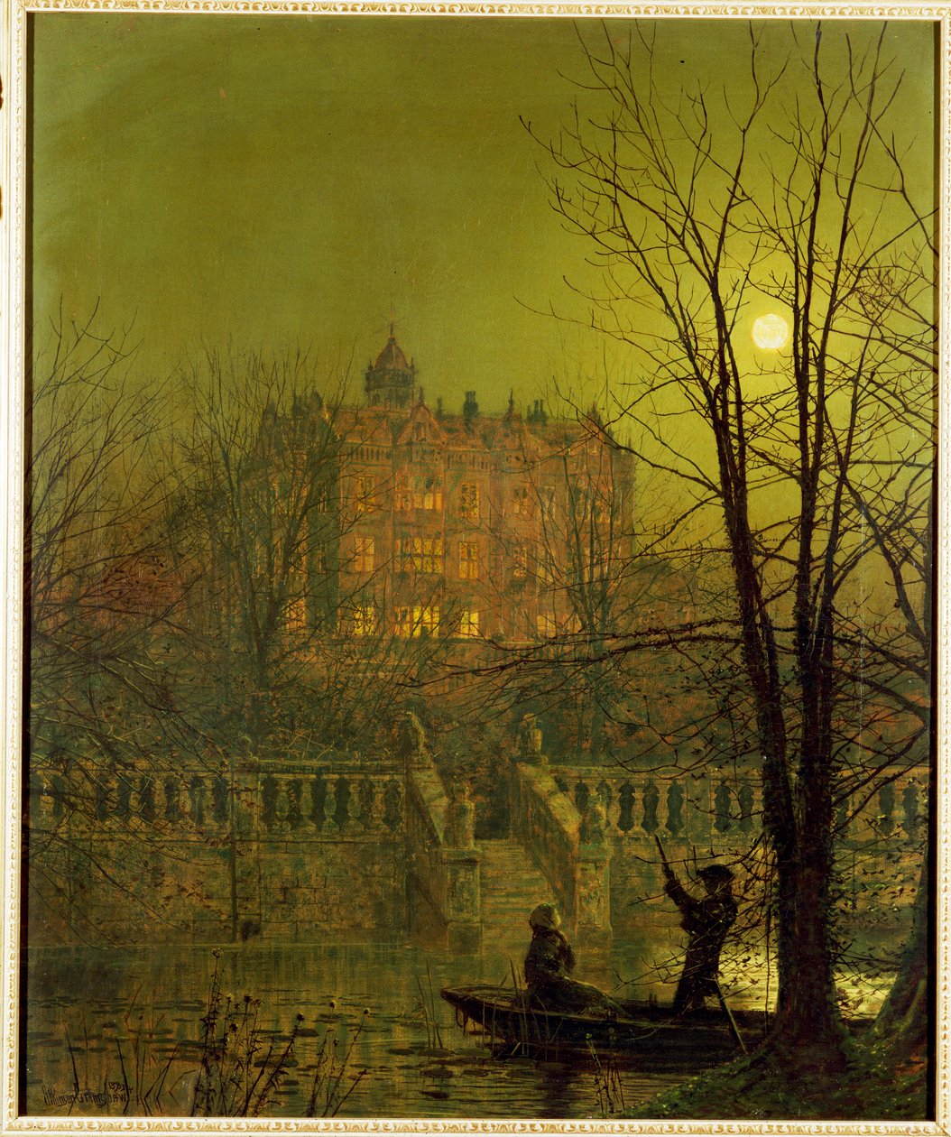 Sob os raios da lua, 1882 de John Atkinson Grimshaw