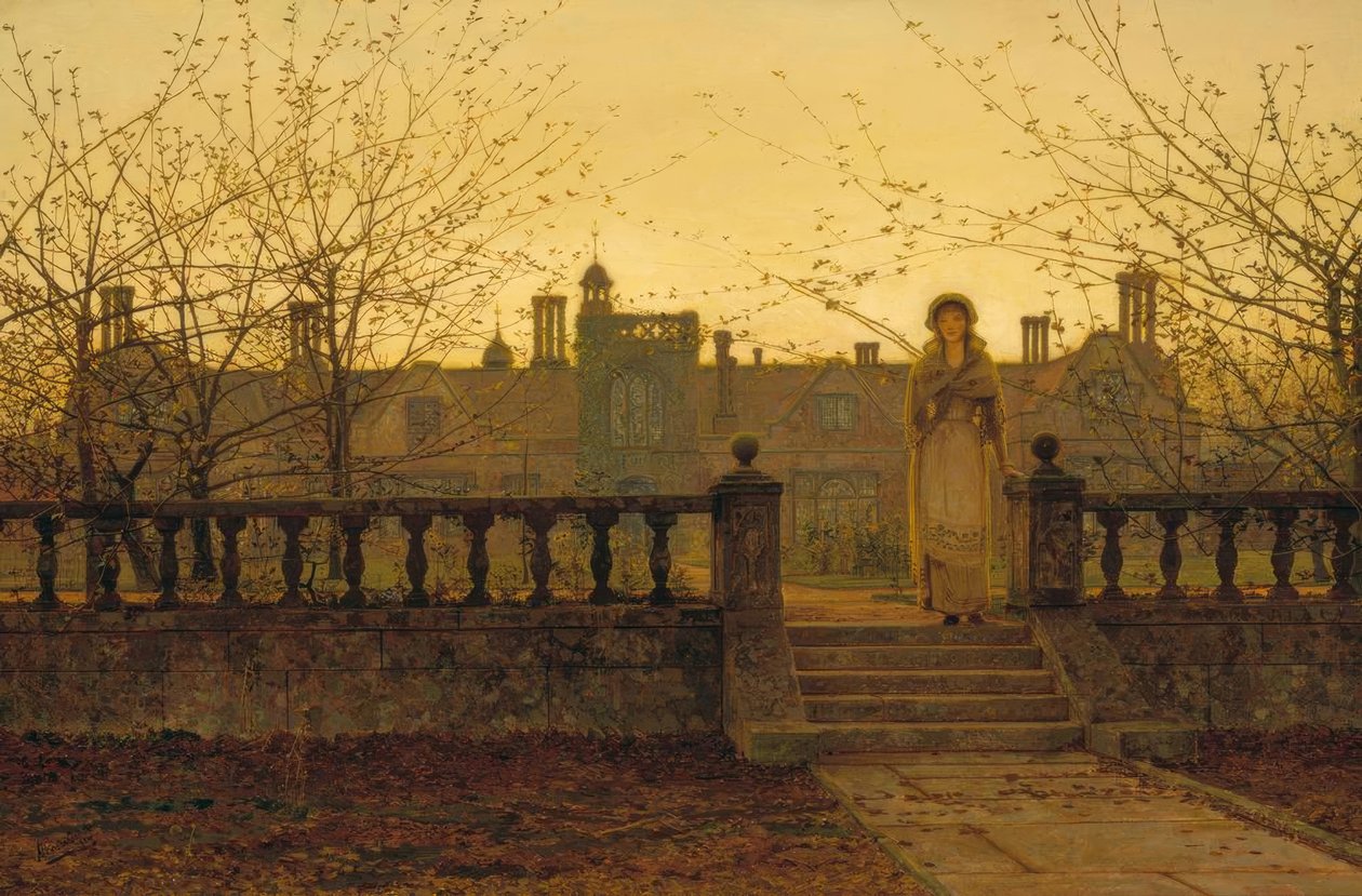 Ye Ladye Bountifulle de John Atkinson Grimshaw