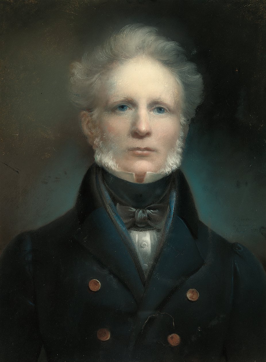 Auto-retrato, 1839 de John Bacon