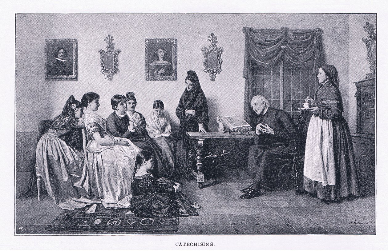 Catecismo, de The Magazine of Art 1893, Cassell and Company de John Bagnold Burgess