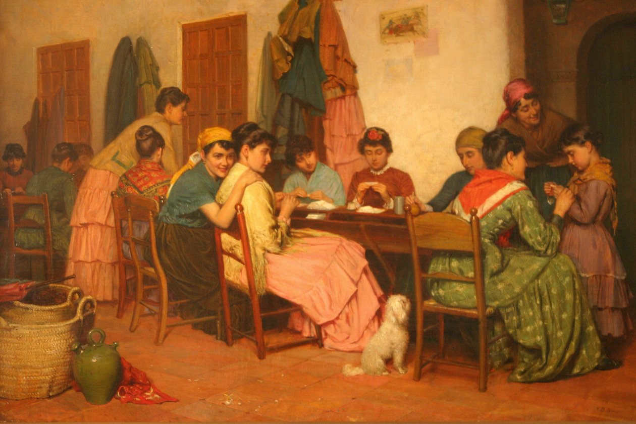 John Bagnold Burgess Os Fabricantes de Cigarros 1887 de John Bagnold Burgess