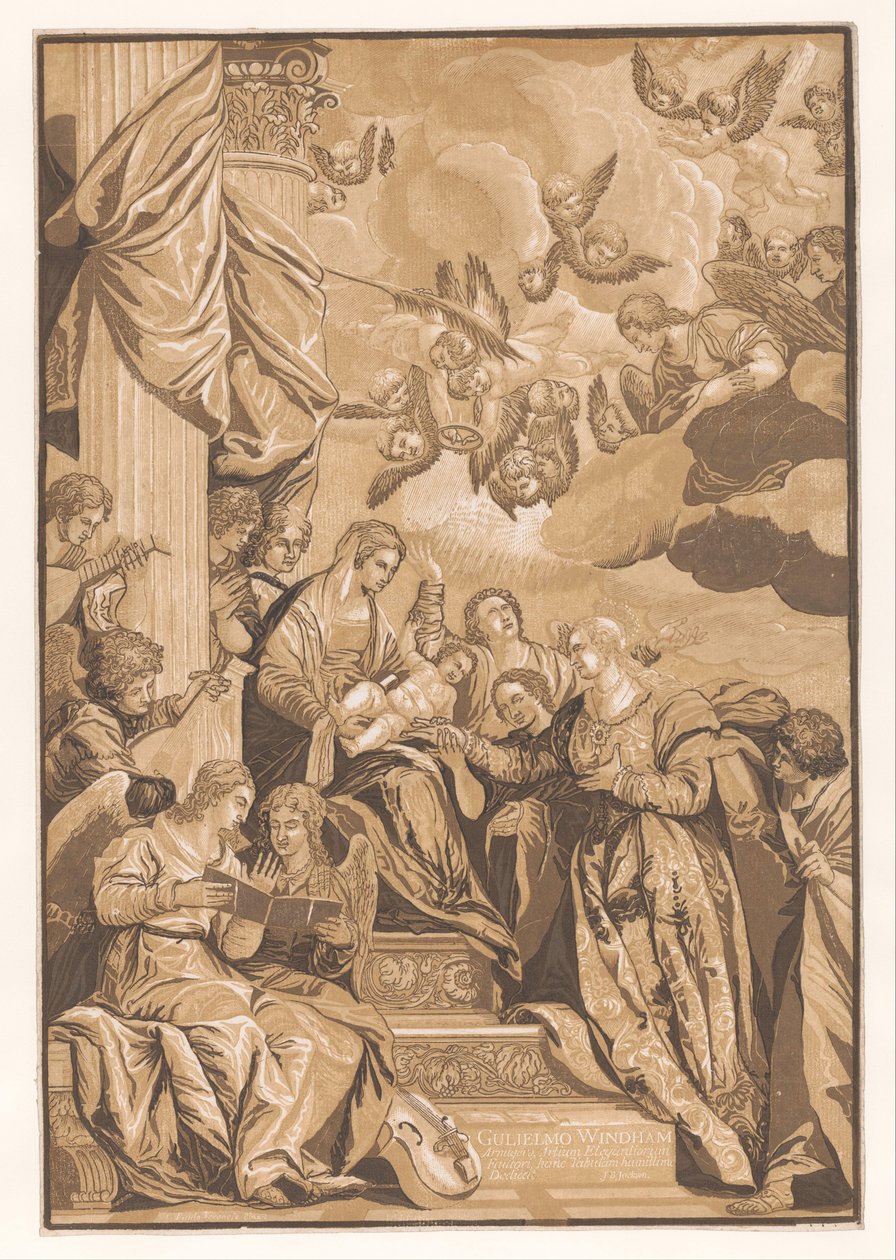 Casamento de Santa Catarina
Obras de arte de mestres venezianos (título da série)
Ópera selectiora (título da série) de John Baptist Jackson