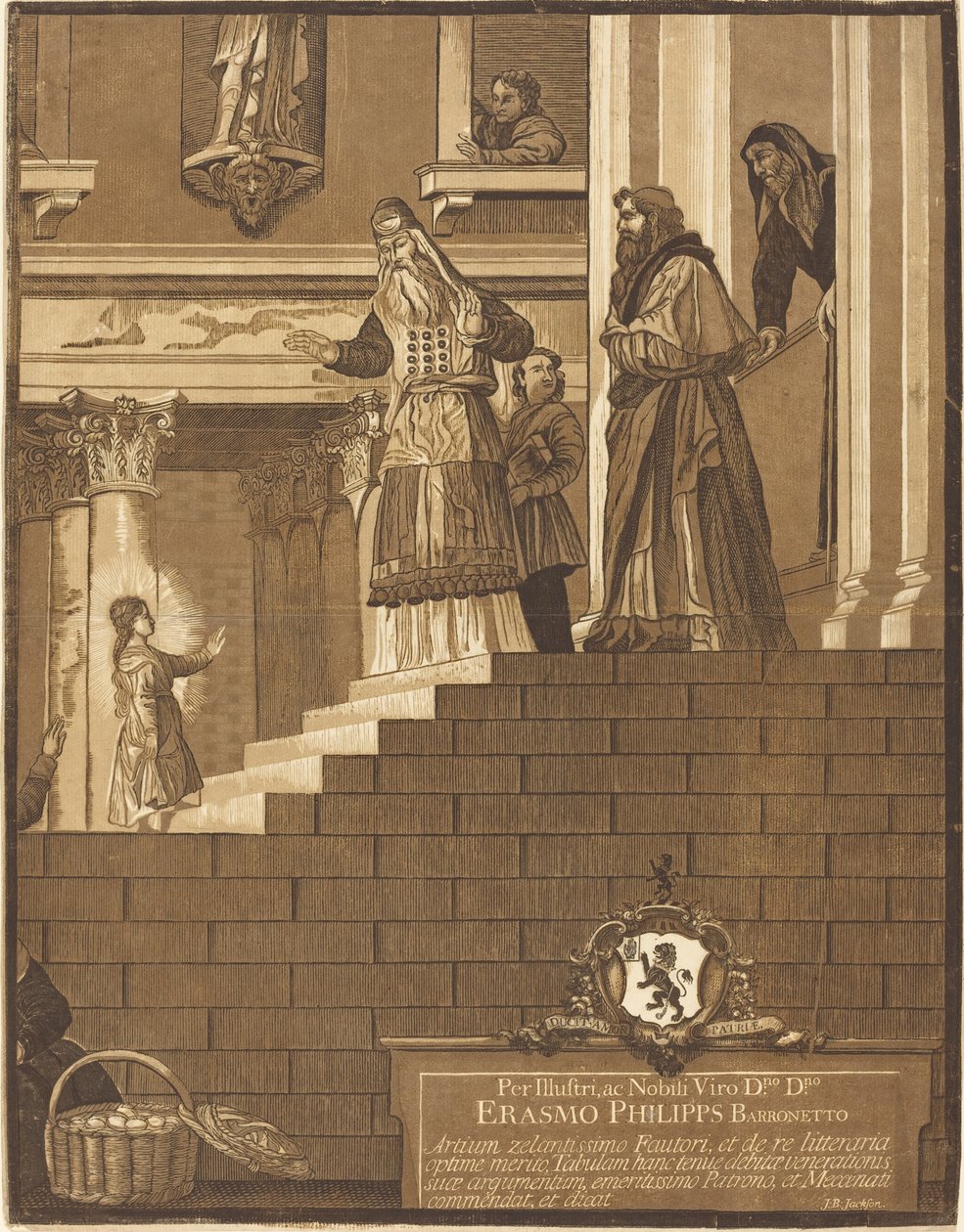 Apresentação da Virgem no Templo de John Baptist Jackson