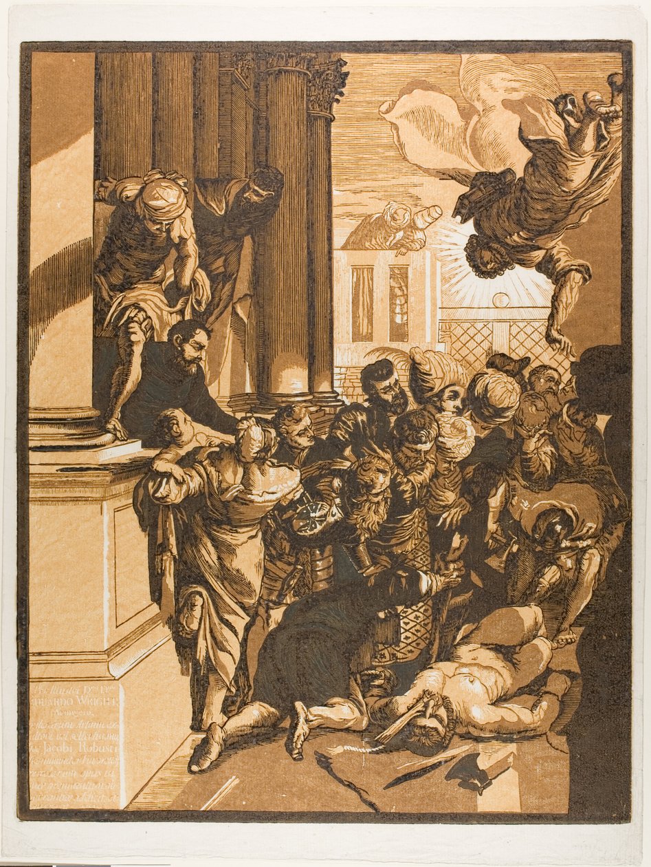 São Marcos Salvando um Escravo da Tortura, da Ópera Selectiora de John Baptist Jackson