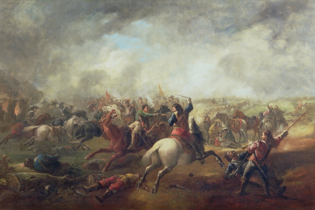 Batalha de Marston Moor, 1644 de John Barker
