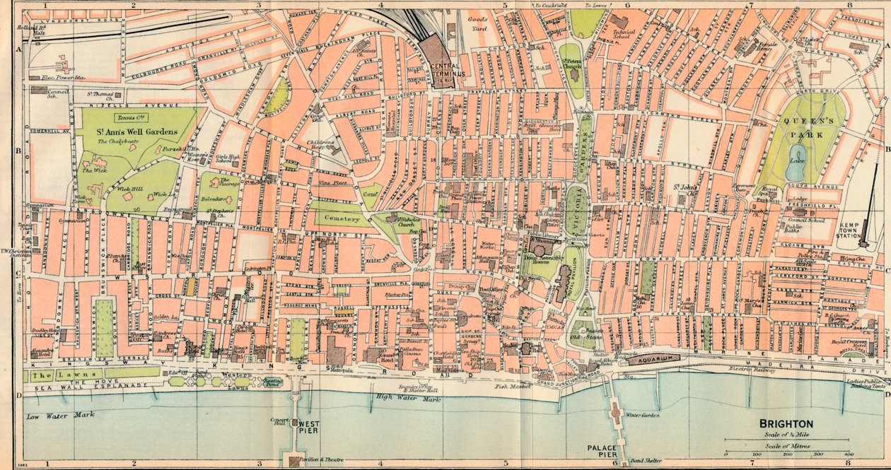 Brighton, século XX de John Bartholomew