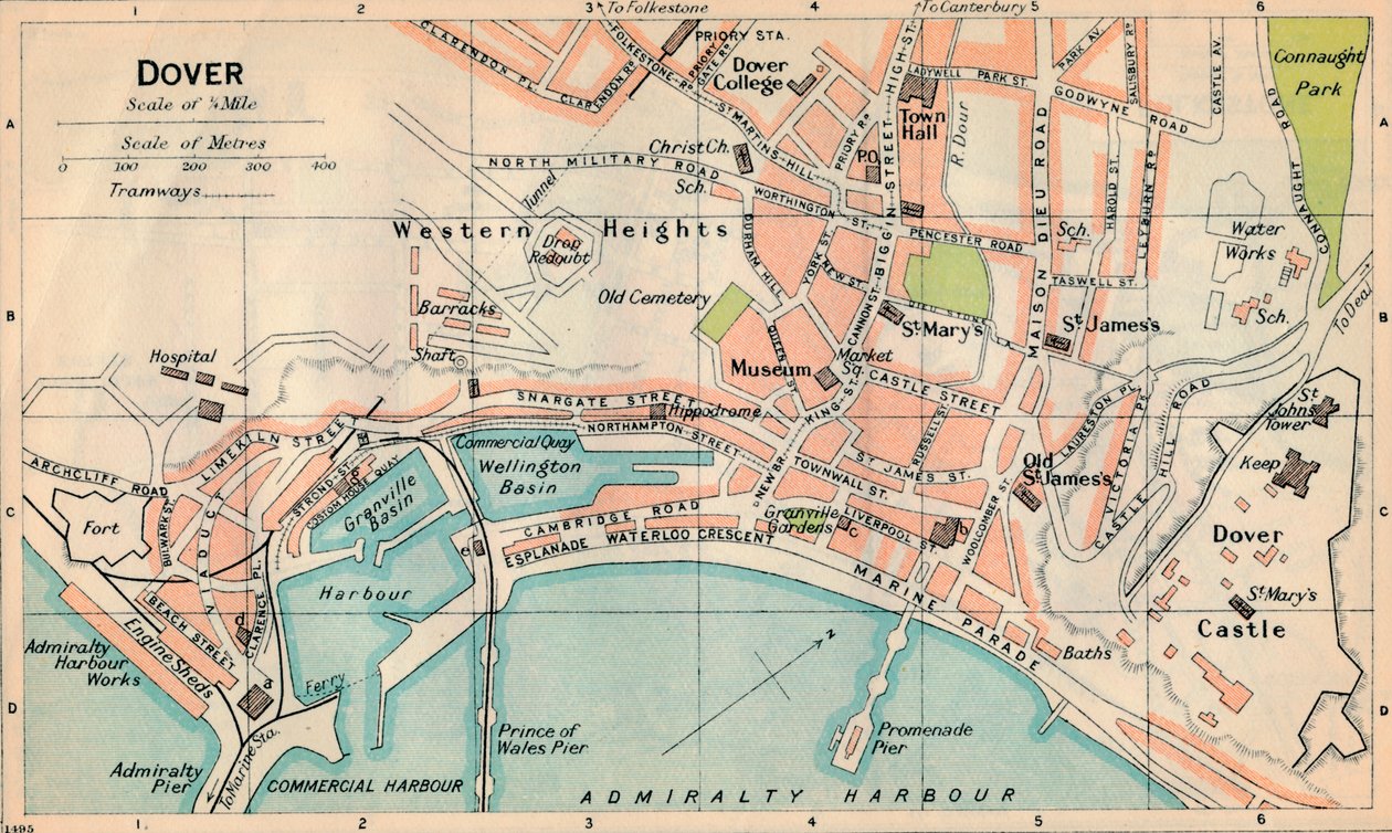 Dover, século XX de John Bartholomew