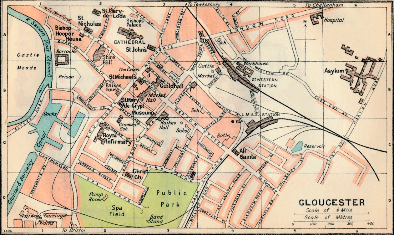 Gloucester, século XX de John Bartholomew