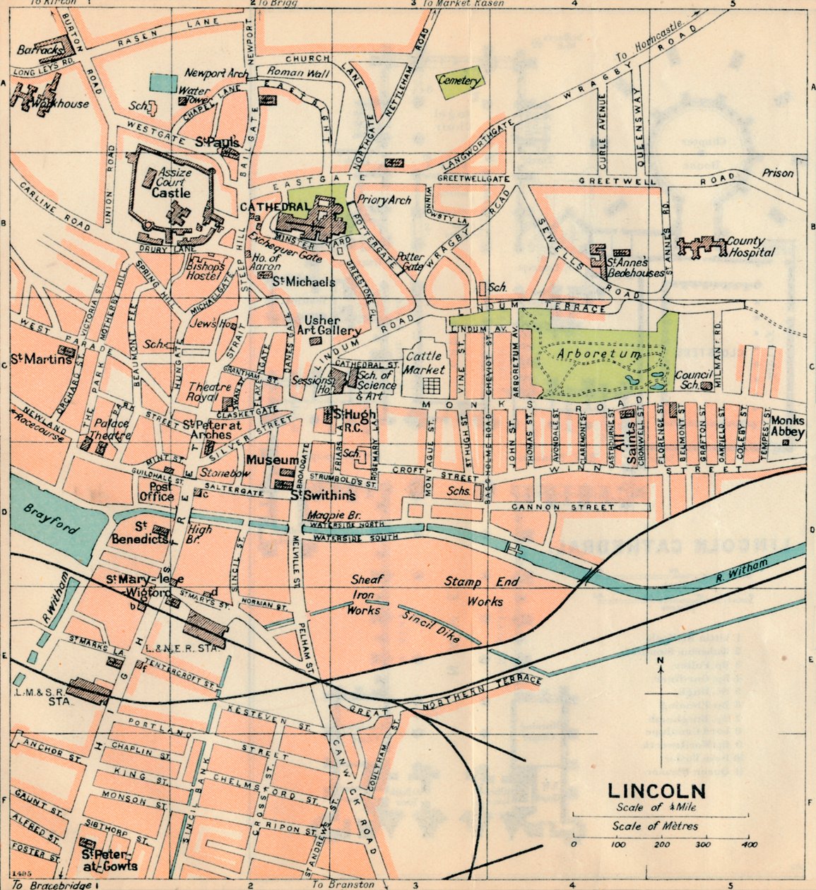 Lincoln, século XX de John Bartholomew