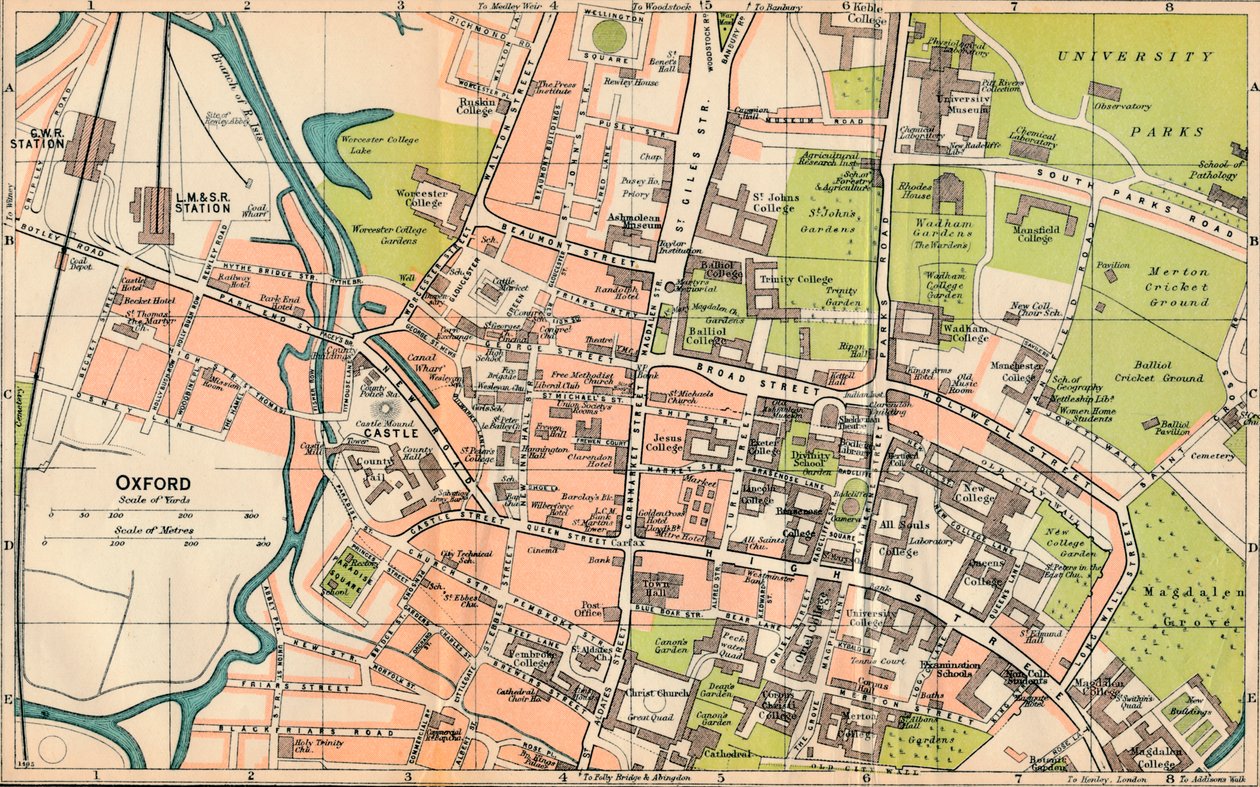 Oxford, século XX de John Bartholomew
