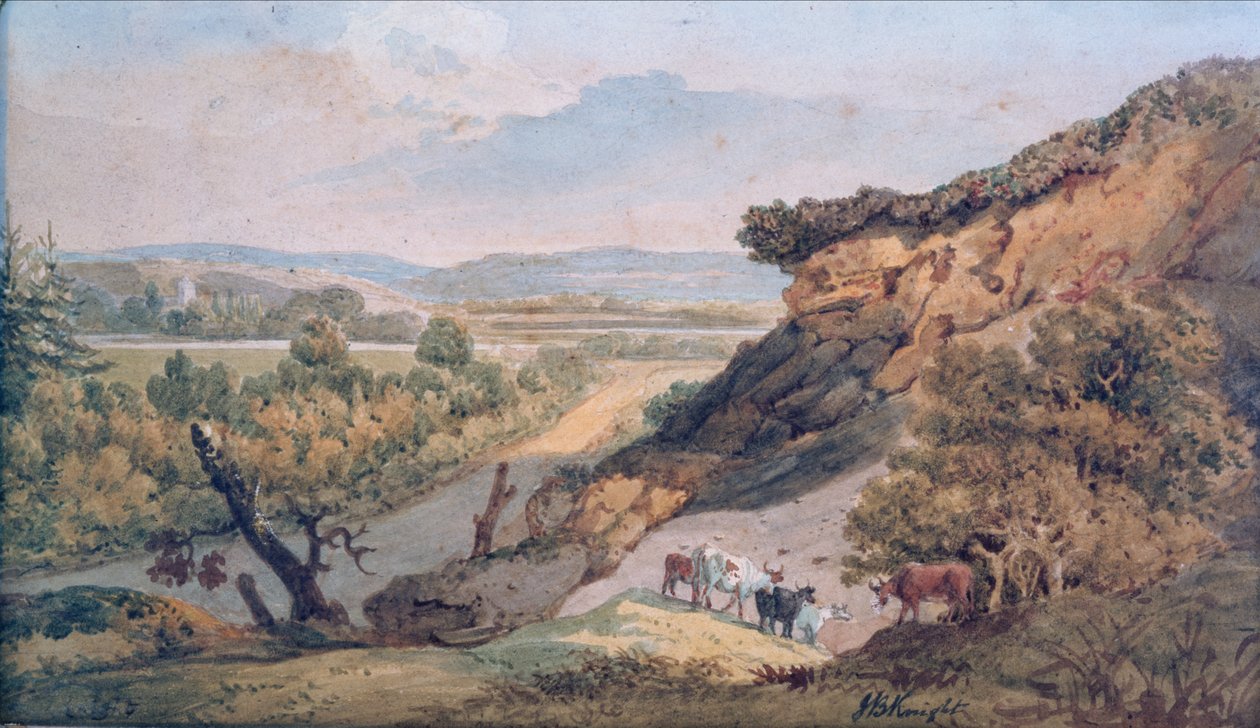 Anel de madeira (aguarela sobre papel) de John Bavistock Knight