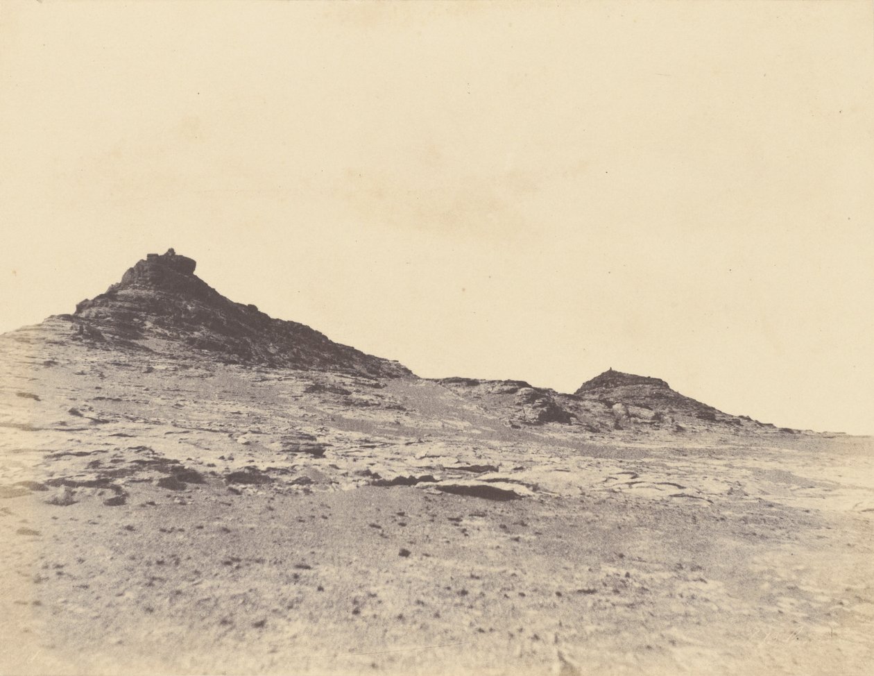 [Estudos de campo perto de Gebel Abousir, segunda catarata]. de John Beasley Greene