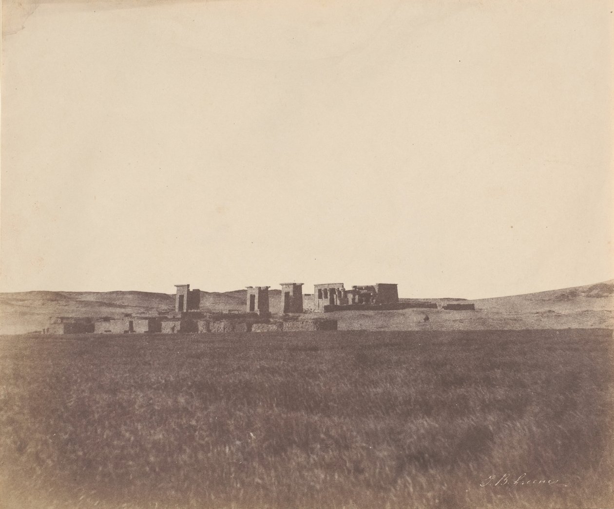 Templo de Deboud, 1853-54. de John Beasley Greene