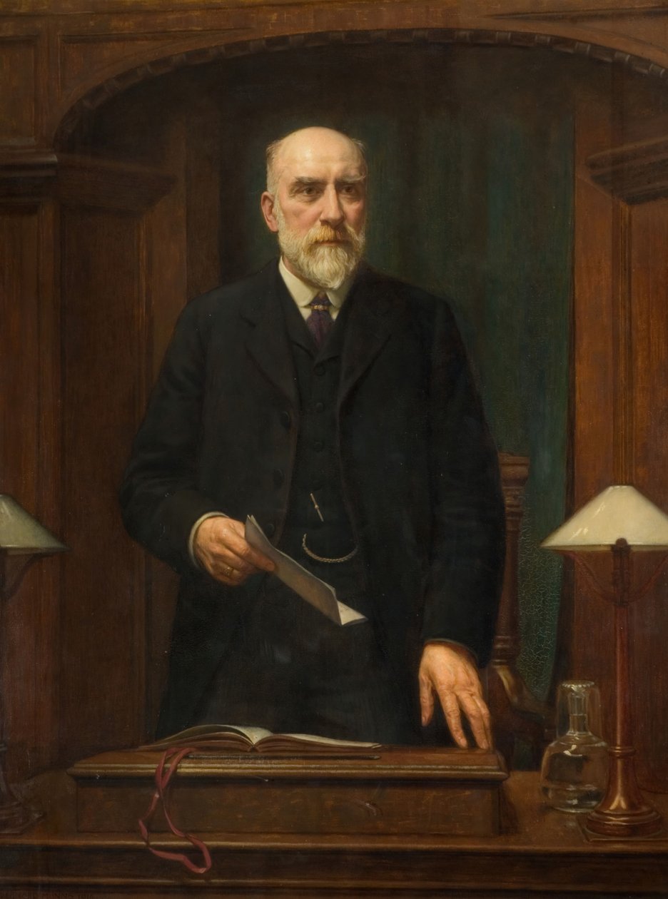 Retrato de Isaac Bradley, 1916. de John Bernard Munns