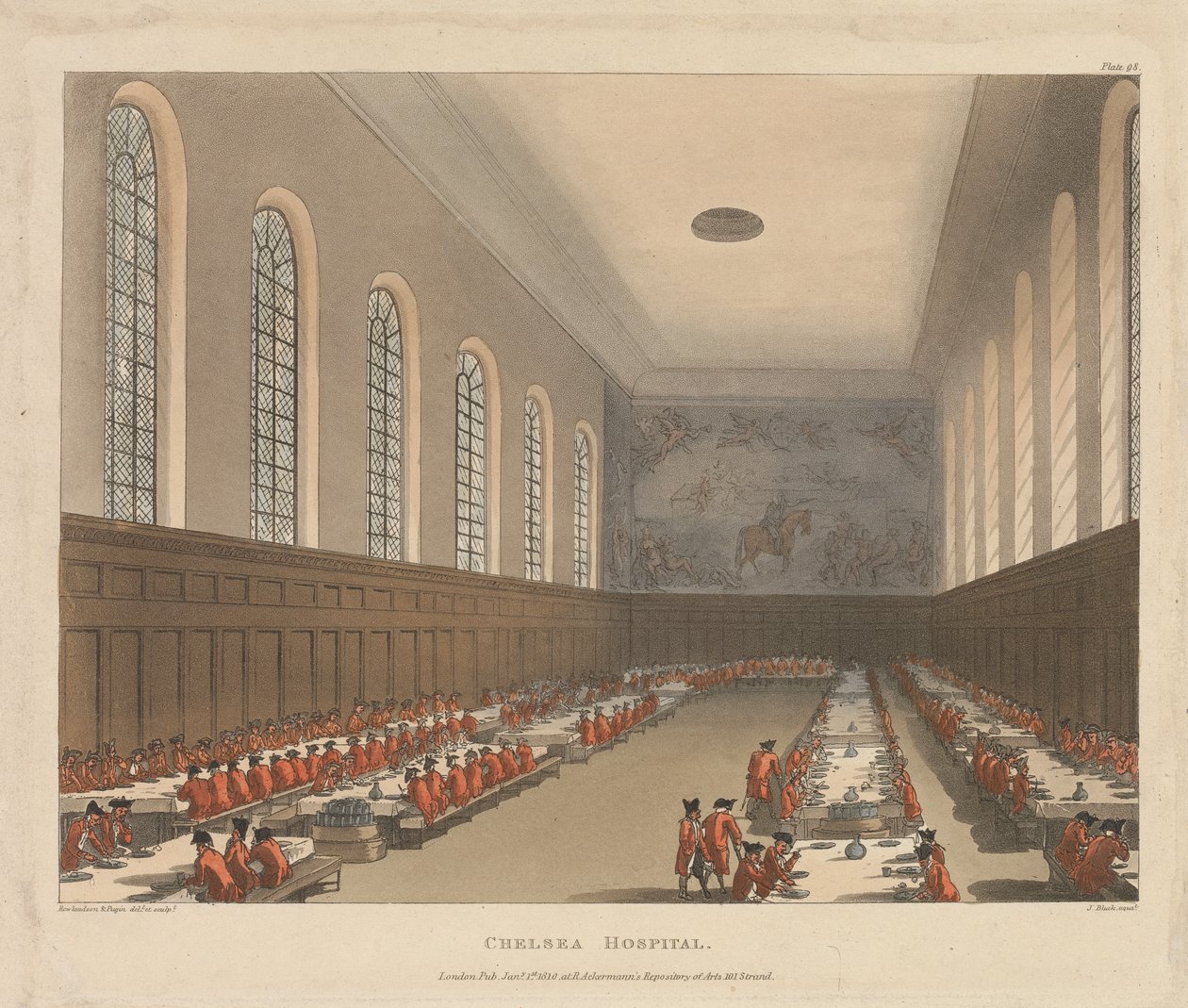Hospital de Chelsea de John Bluck
