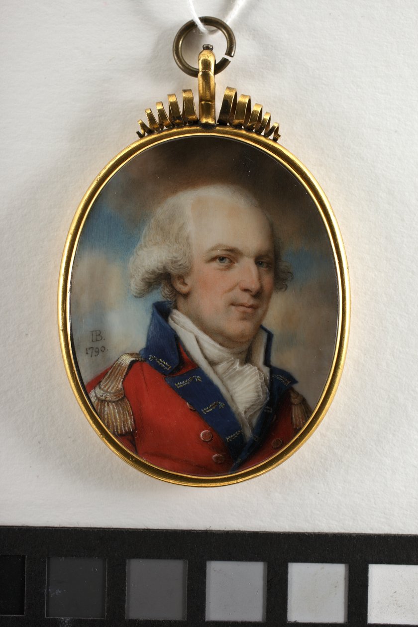 Oficial desconhecido dos Royal Welsh Fusilliers, 1790 de John Bogle