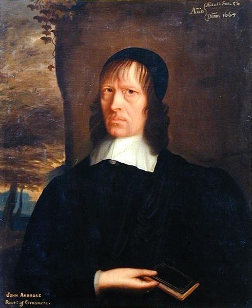 Retrato de John Ambrose de Lowick, Reitor de Grasmere de John Bracken