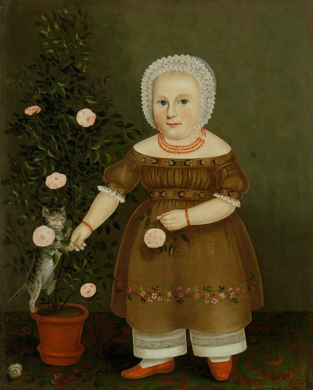 Emma Homan, ca. 1844 de John Bradley