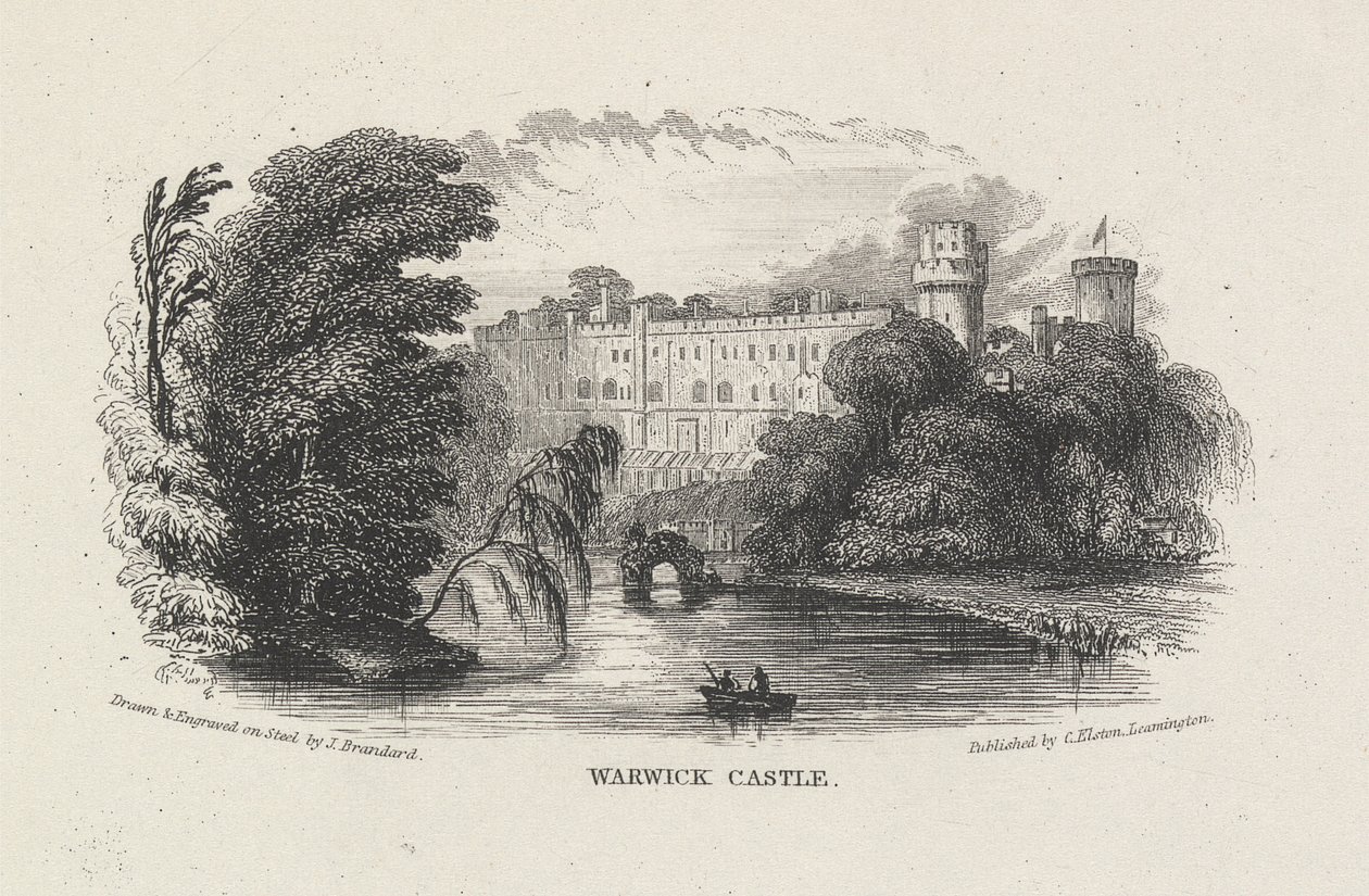 Castelo de Warwick de John Brandard
