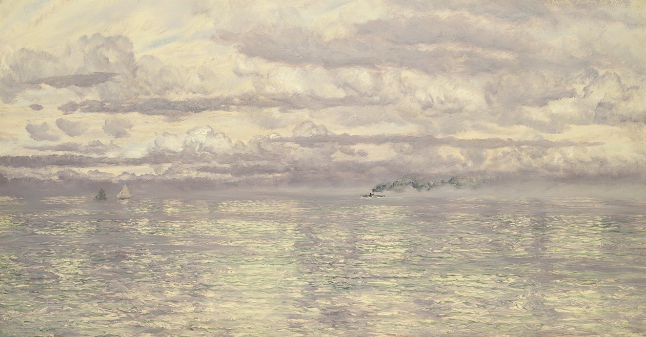 Um, verão pearly, seascape de John Brett