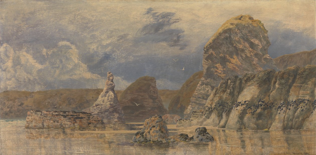 Paisagem marítima de John Brett