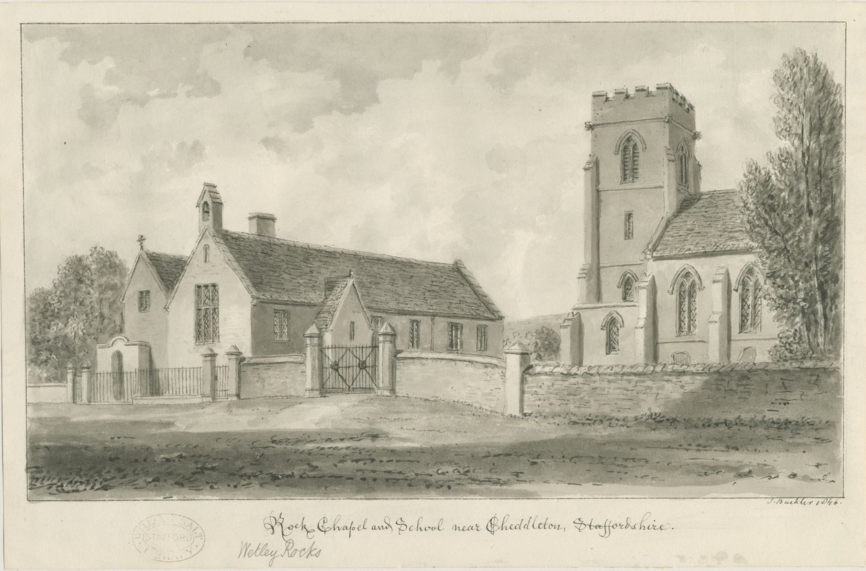 Cheddleton - Capela e Escola 