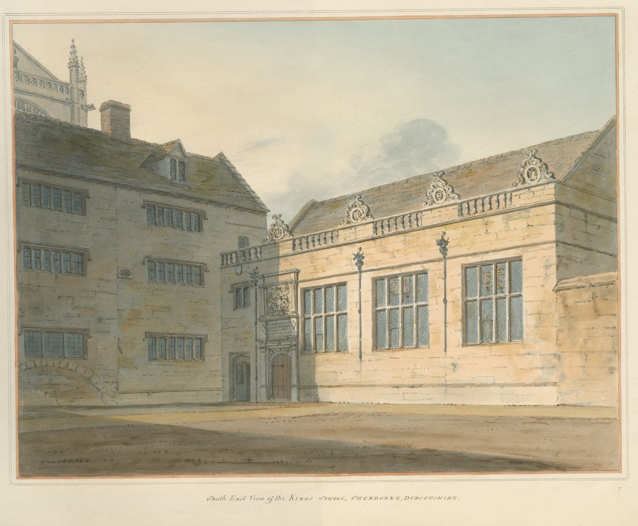 Dorset - Sherborne - The King&39;s School de John Buckler