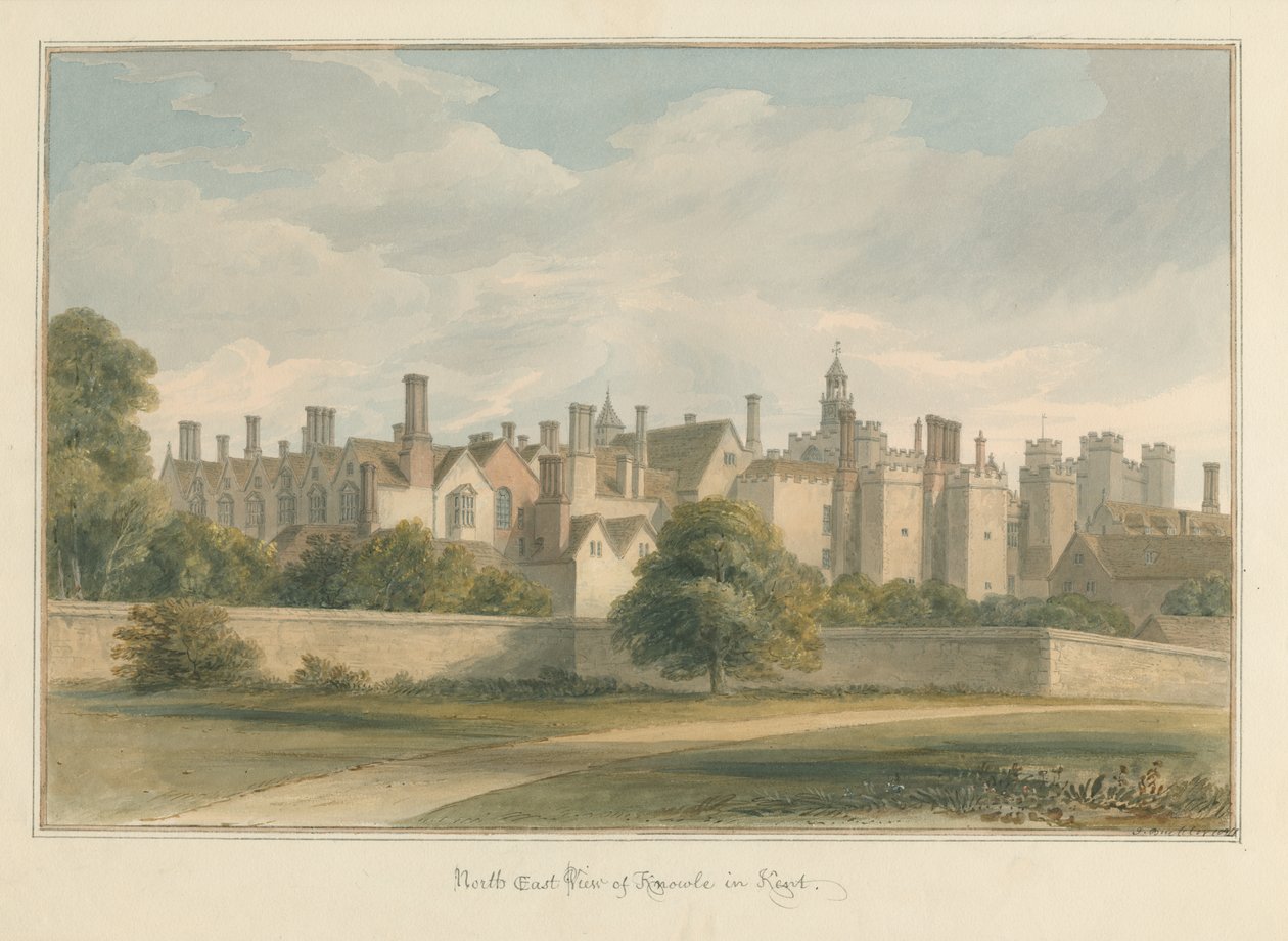 Kent - Knowle, 1811 de John Buckler