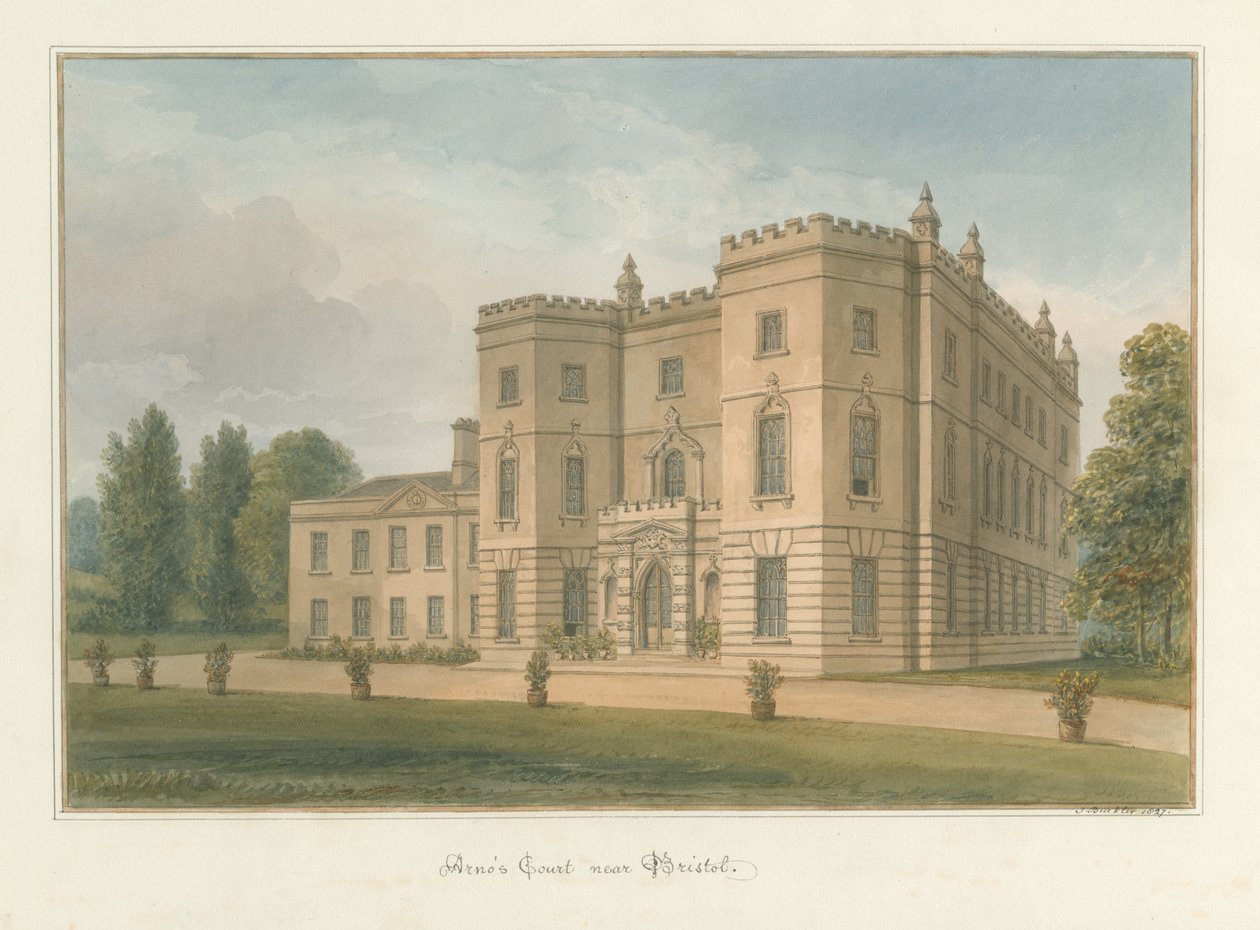Somerset - Bristol - Arno "s Court, 1827 de John Buckler