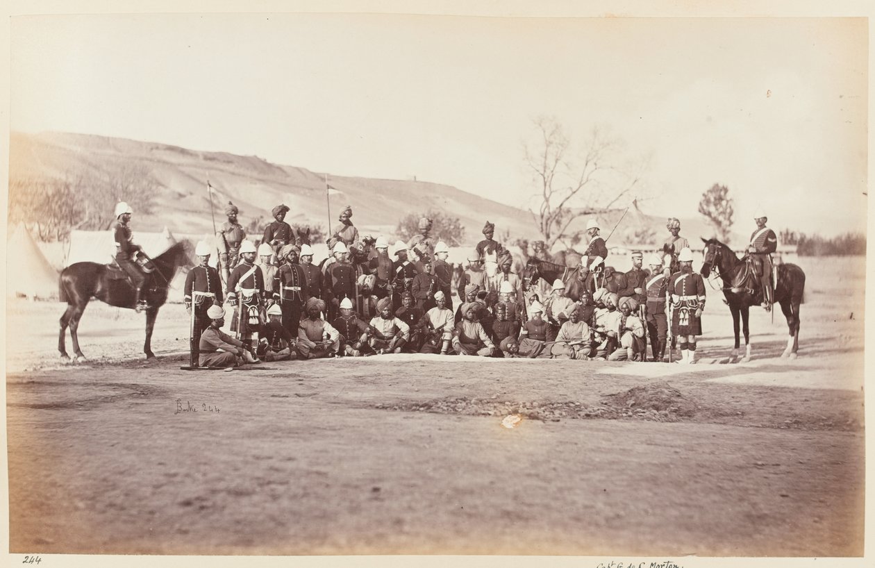  Assistente Adjutor Geral do Reitor-Marechal e Estado-Maior , 1879 cerca de de John Burke