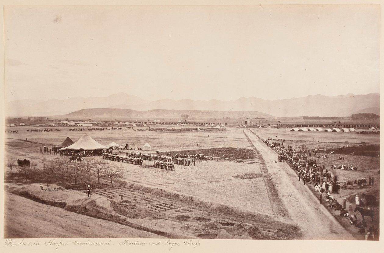 Durbar Maidan e Logar Chiefs de John Burke