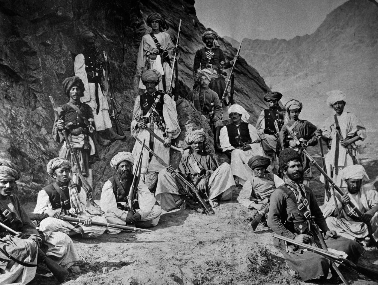 Chefes de Khyber e Khans, 1878-79 de John Burke