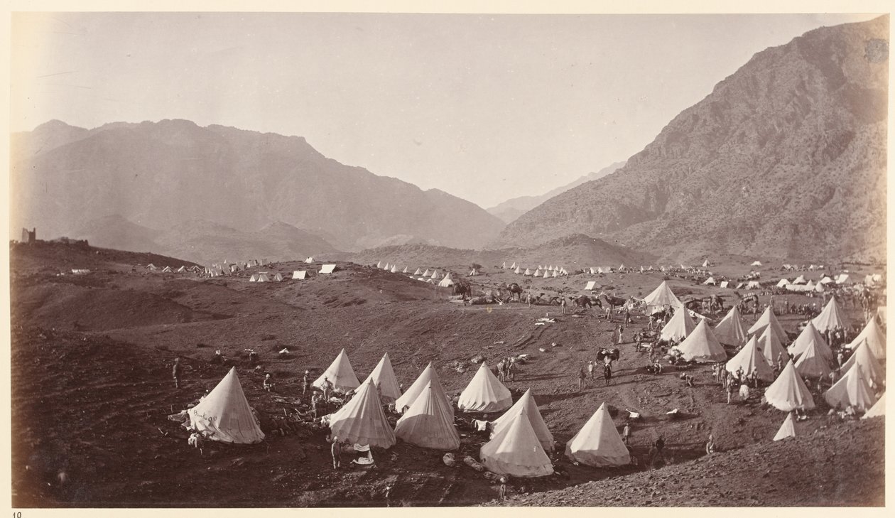  Shergai Heights, olhando para Ali Musjid , 1878 cerca de de John Burke