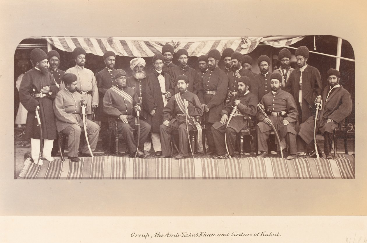 O Amir Yakub Khan e Sirdars de Cabul de John Burke